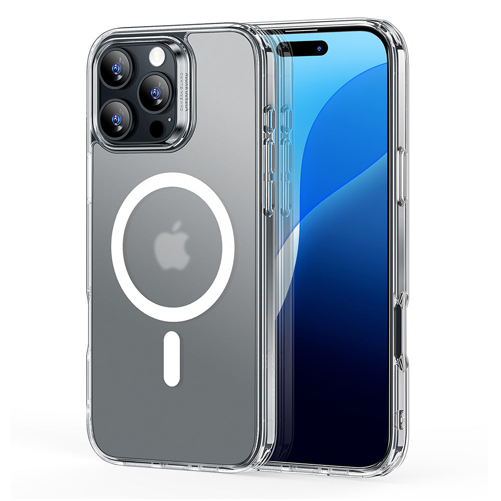 Futrola MagSafe za Apple iPhone 16 Pro Max, ESR, Classic Hybrid, Satinirano Transparentna