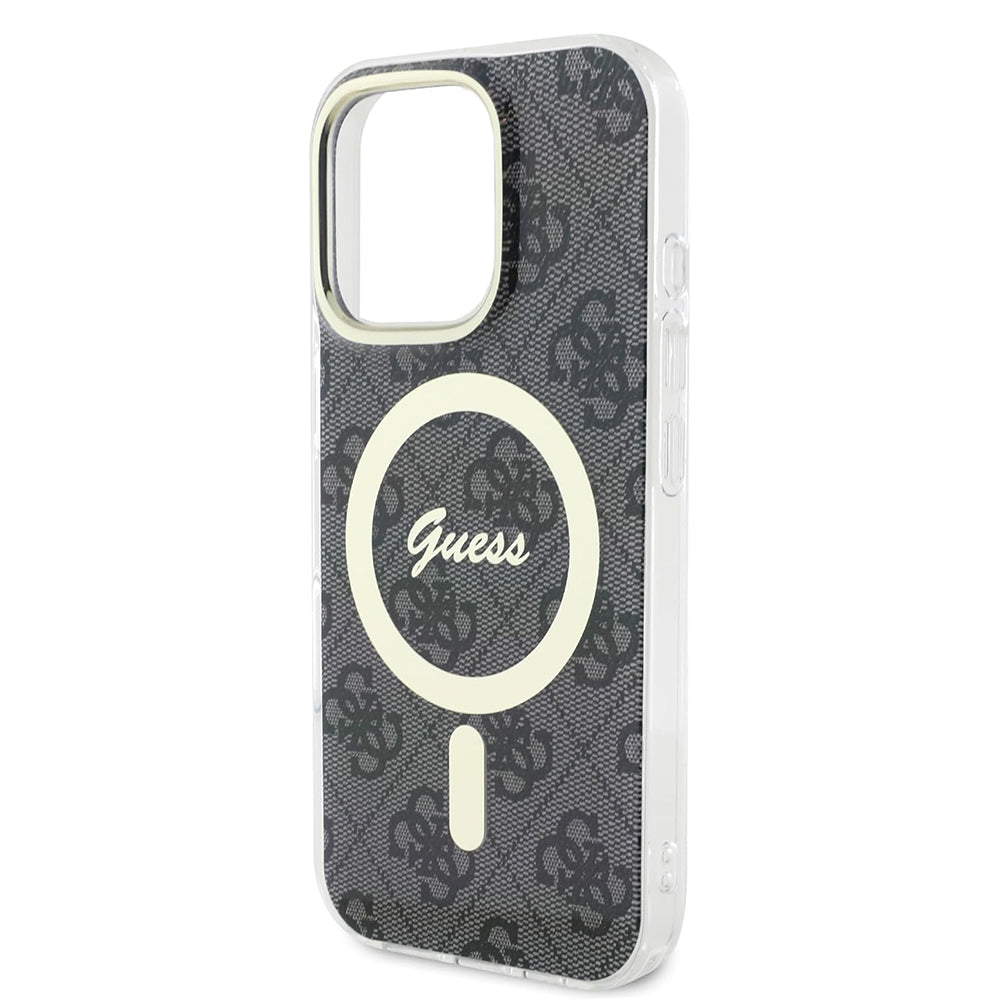Futrola MagSafe za Apple iPhone 16 Pro Max, Guess, IML 4G, Crna