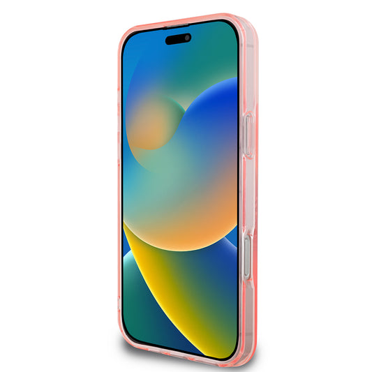 Futrola MagSafe za Apple iPhone 16 Pro Max, Guess, IML Flowers Wreath, Roze