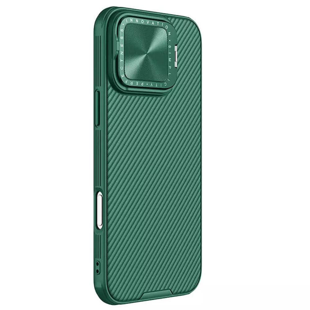 MagSafe futrola za Apple iPhone 16 Pro Max, Nillkin, CamShield Prop, Zelena