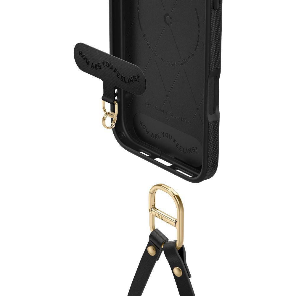 Futrola MagSafe za Apple iPhone 16 Pro Max, Spigen, Cyrill Kajuk Classic Charm, Crna
