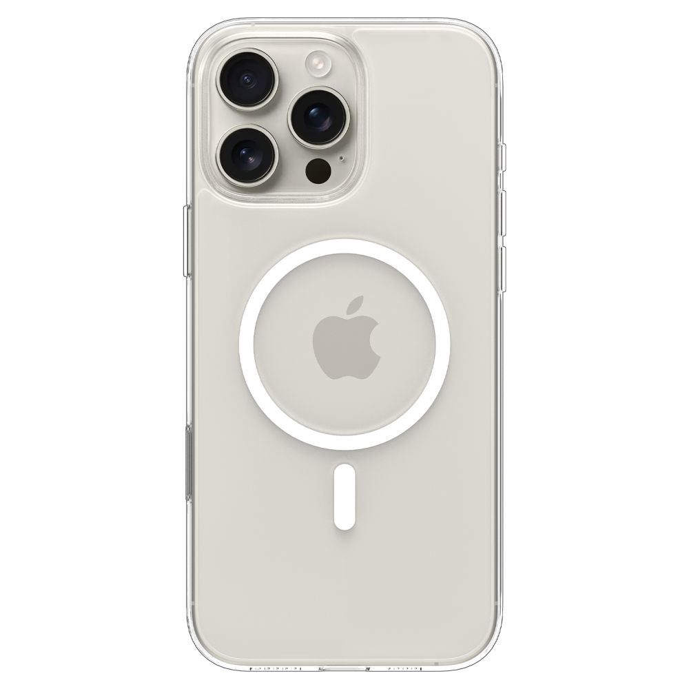 Husa MagSafe za Apple iPhone 16 Pro Max, Spigen, Thin Fit, Bela ACS09315