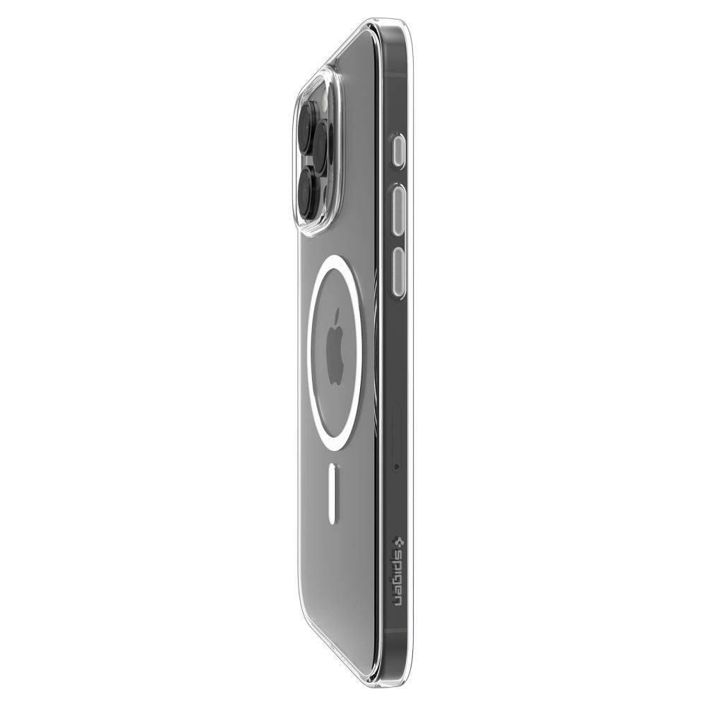 Husa MagSafe za Apple iPhone 16 Pro Max, Spigen, Thin Fit, Bela ACS09315