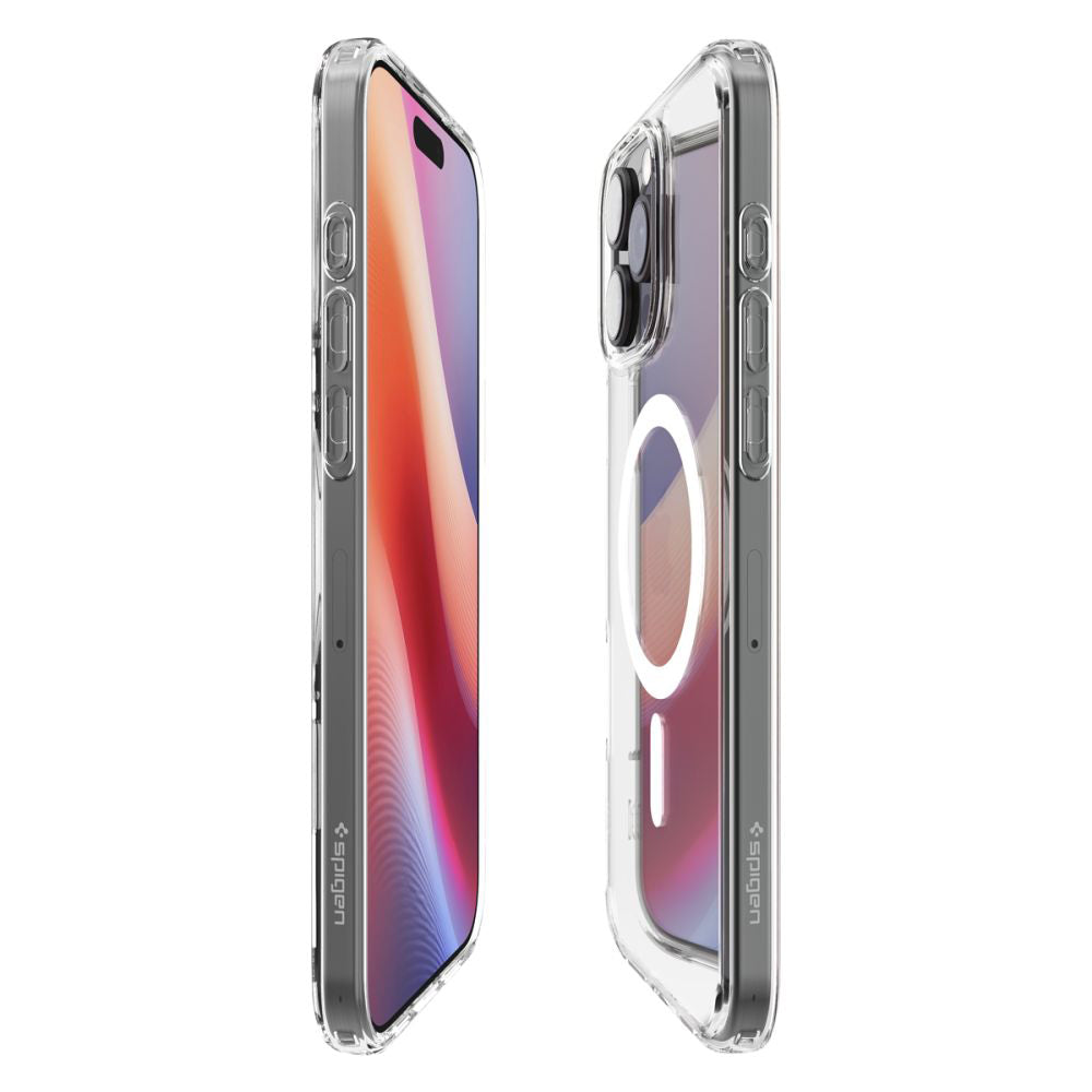 Husa MagSafe za Apple iPhone 16 Pro Max, Spigen, Ultra Hybrid, Bela ACS07998