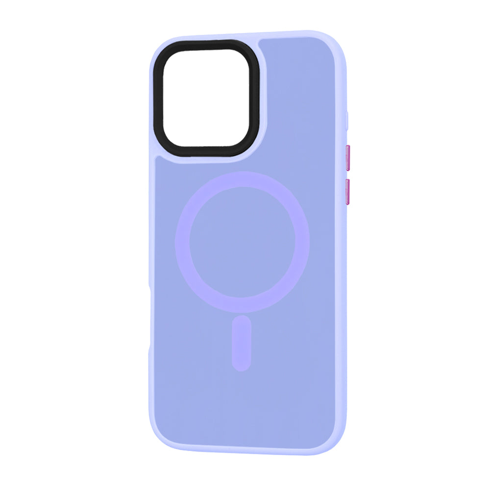 MagSafe futrola za Apple iPhone 16 Pro Max, Techsuit, HaloFrost, Svetlo Ljubičasta