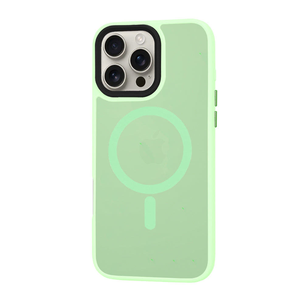 MagSafe futrola za Apple iPhone 16 Pro Max, Techsuit, HaloFrost, Svetlo Zelena