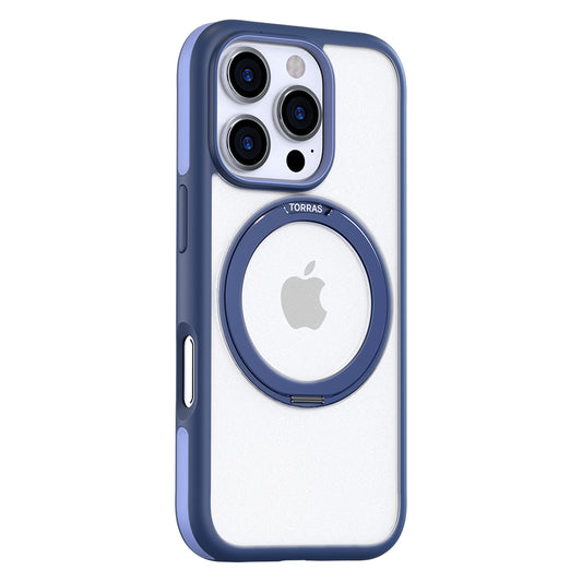 Futrola MagSafe za Apple iPhone 16 Pro Max, Torras, Ostand R Fusion, Tamnoplava