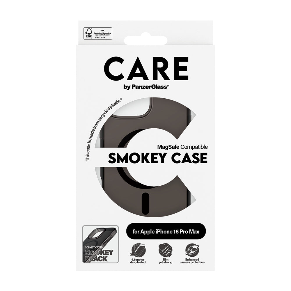 Futrola MagSafe za Apple iPhone 16 Pro, PanzerGlass, Care Urban Combat, Crna