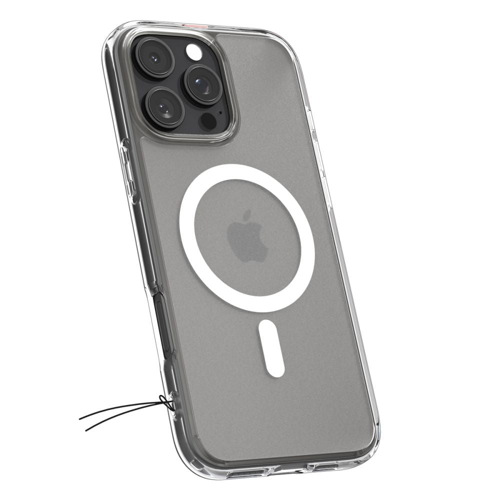 Husa MagSafe za Apple iPhone 16 Pro, Spigen, Ultra Hybrid, Satinirano Transparentna ACS08133