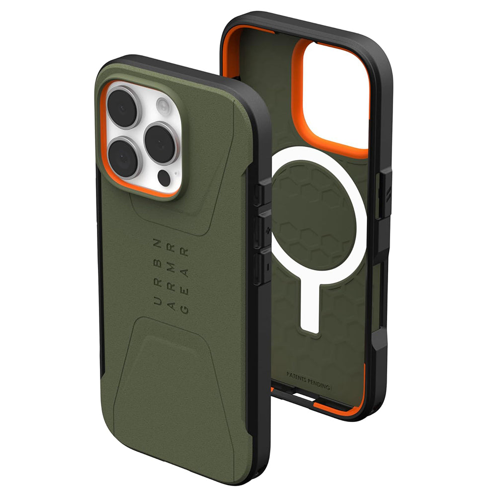 Futrola MagSafe za Apple iPhone 16 Pro, Urban Armor Gear, Civilian, Zelena