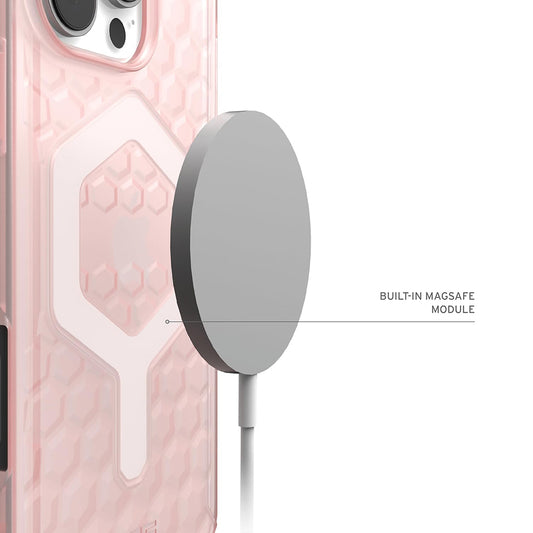 MagSafe futrola za Apple iPhone 16 Pro, Urban Armor Gear, Essential Armor, Roze