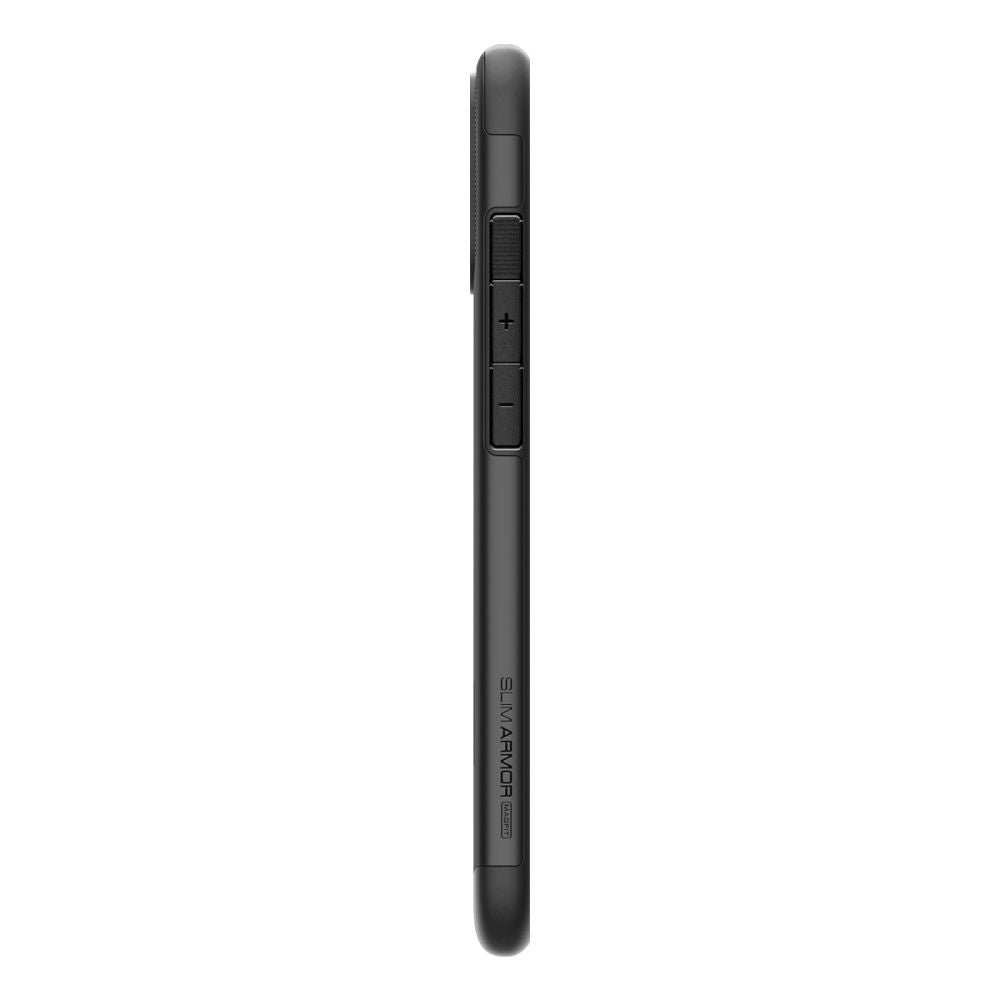 Husa MagSafe za Apple iPhone 16, Spigen, Slim Armor, Crna