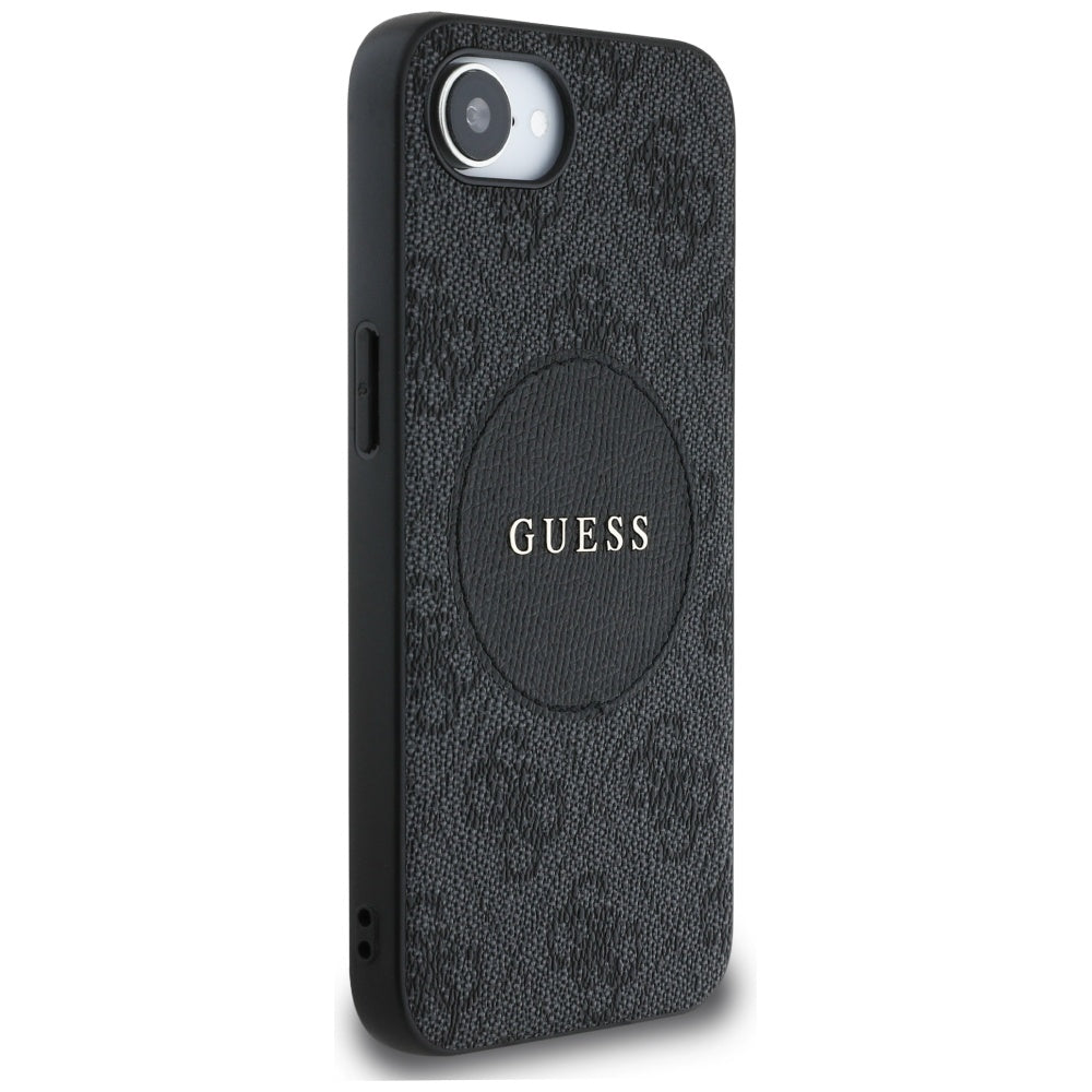 Futrola MagSafe za Apple iPhone 17e / 16e, Guess, 4G Circle Classic Logo, Crna