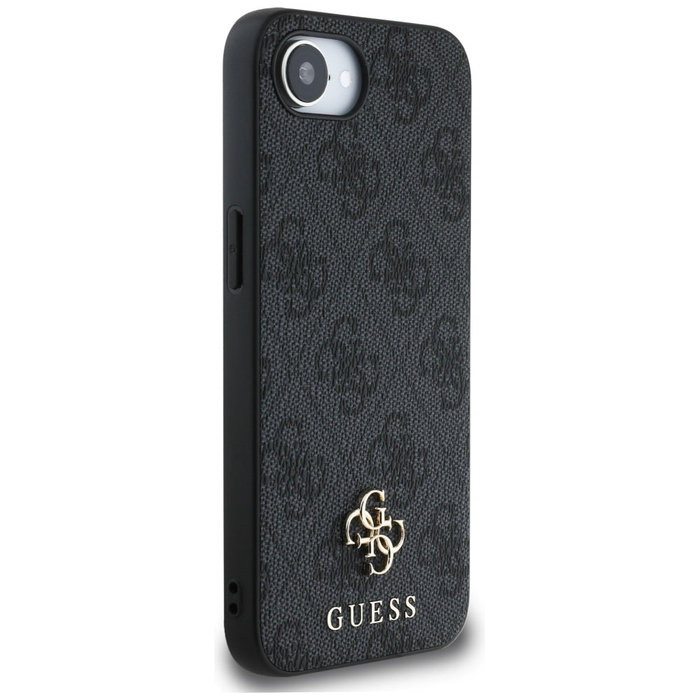 Futrola MagSafe za Apple iPhone 17e / 16e, Guess, 4G Classic, Crna