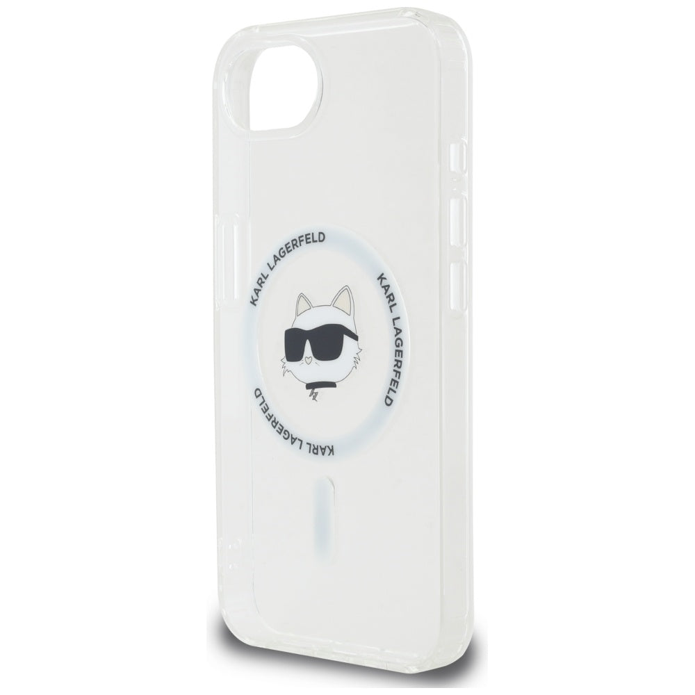 Futrola MagSafe za Apple iPhone 17e / 16e, Karl Lagerfeld, IML Choupette's Head, Bela