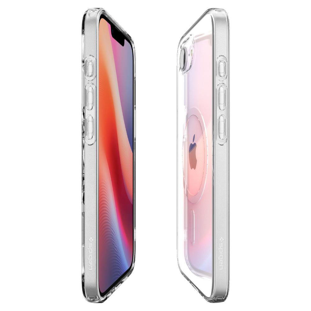 Futrola MagSafe za Apple iPhone 17e / 16e, Spigen, Liquid Crystal, Transparentna
