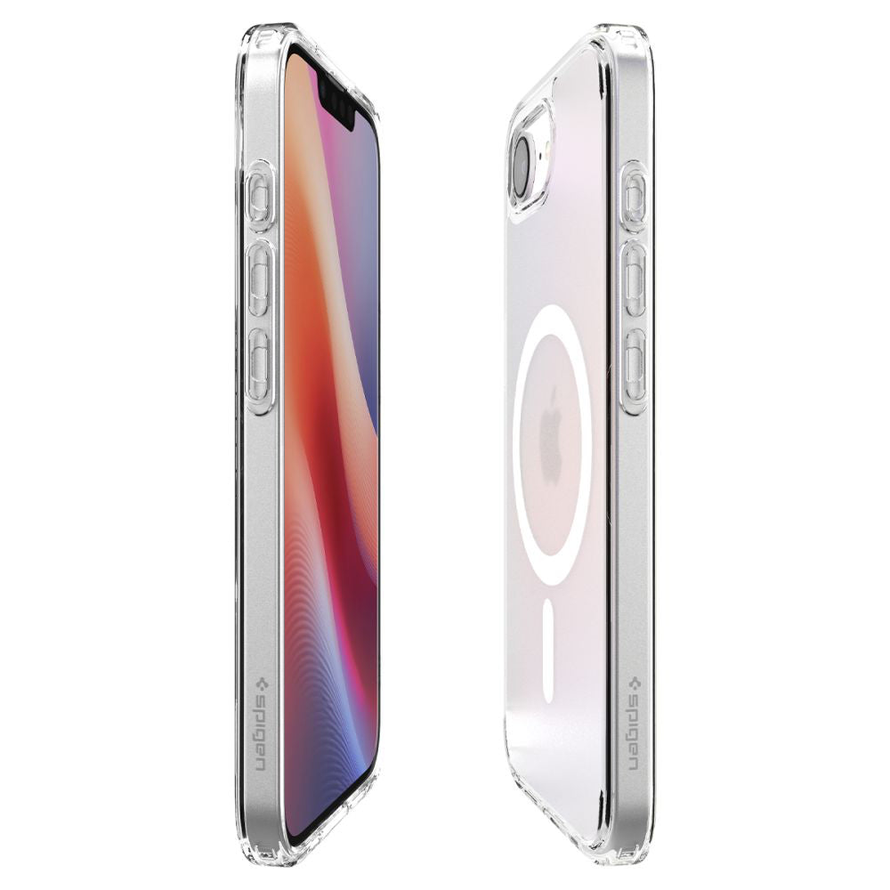 Futrola MagSafe za Apple iPhone 17e / 16e, Spigen, Ultra Hybrid, Satinirano Bela