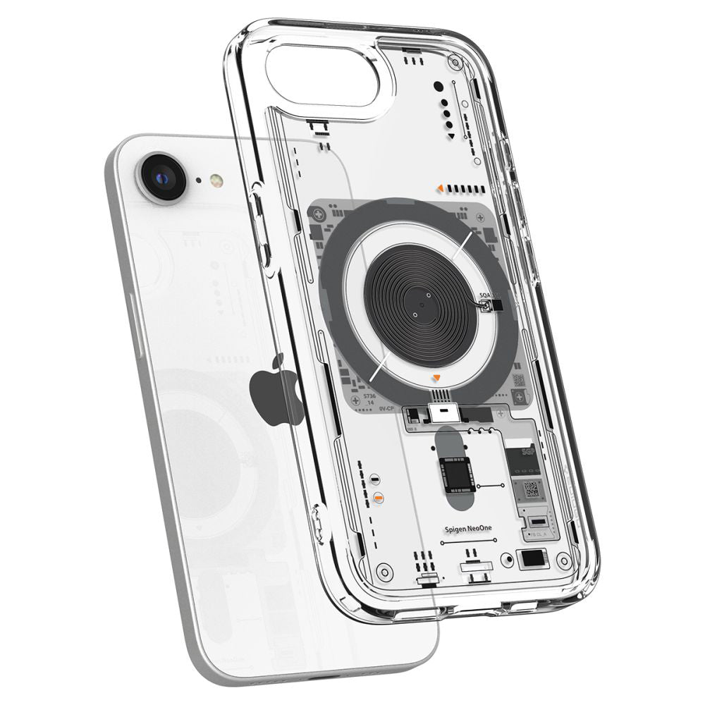 Futrola MagSafe za Apple iPhone 17e / 16e, Spigen, Ultra Hybrid Neo One, Providna