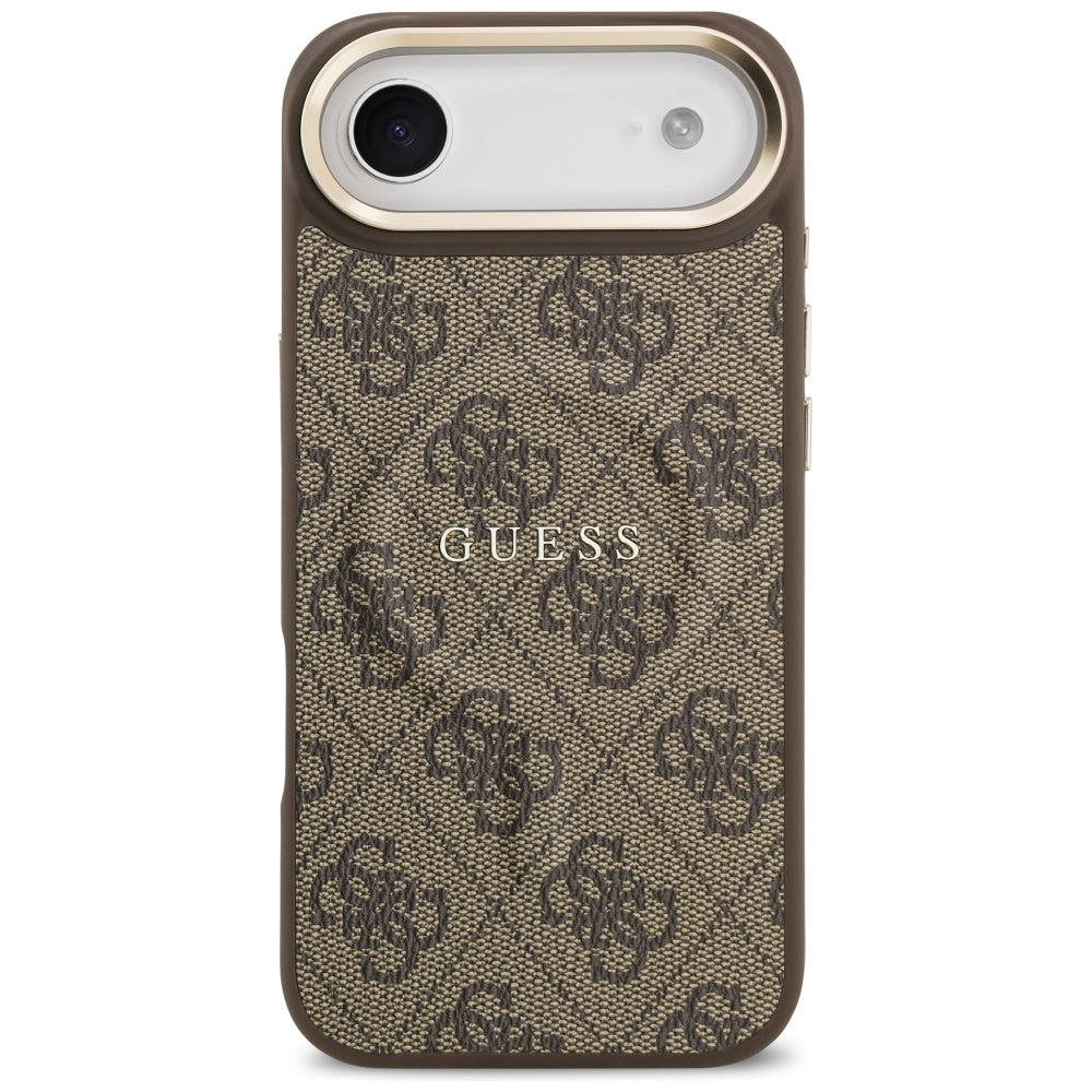 Husa MagSafe za Apple iPhone 17 Air, Guess, 4G Classic, Braon