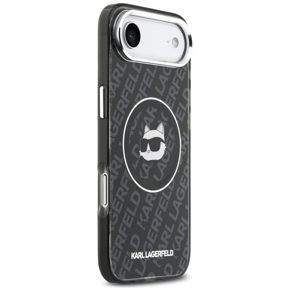 Futrola MagSafe za Apple iPhone 17 Air, Karl Lagerfeld, IML Choupette`s Head, Crna