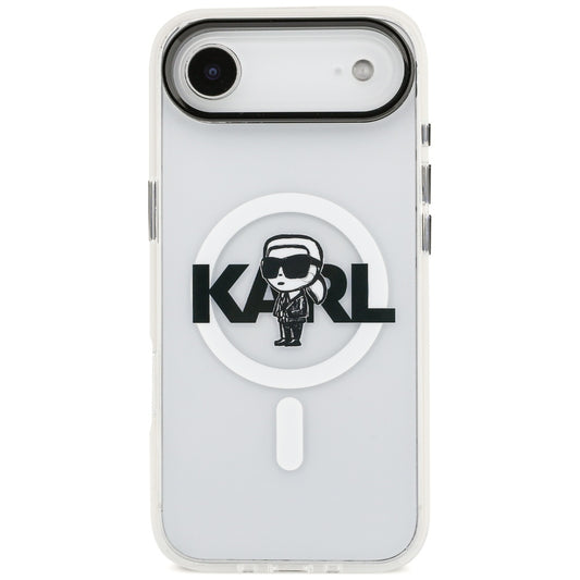 Futrola MagSafe za Apple iPhone 17 Air, Karl Lagerfeld, IML Sketch Logo Karl, Providna