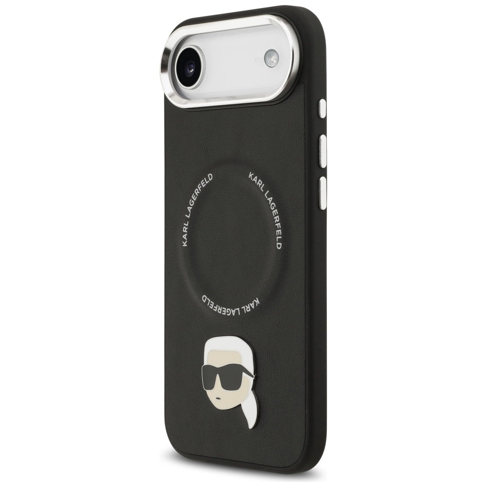 Futrola MagSafe za Apple iPhone 17 Air, Karl Lagerfeld, Karl Pin, Crna