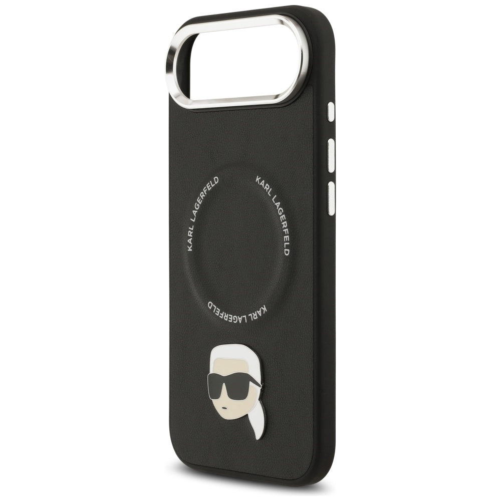 Futrola MagSafe za Apple iPhone 17 Air, Karl Lagerfeld, Karl Pin, Crna