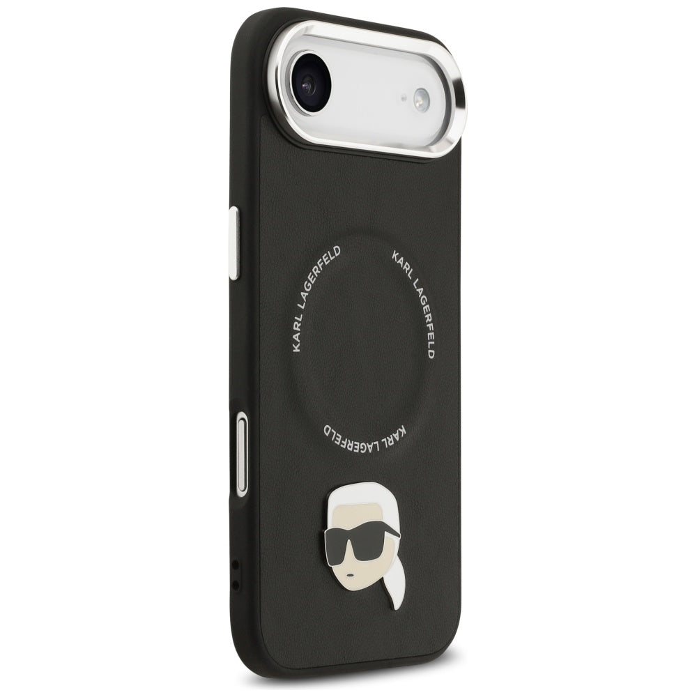 Futrola MagSafe za Apple iPhone 17 Air, Karl Lagerfeld, Karl Pin, Crna
