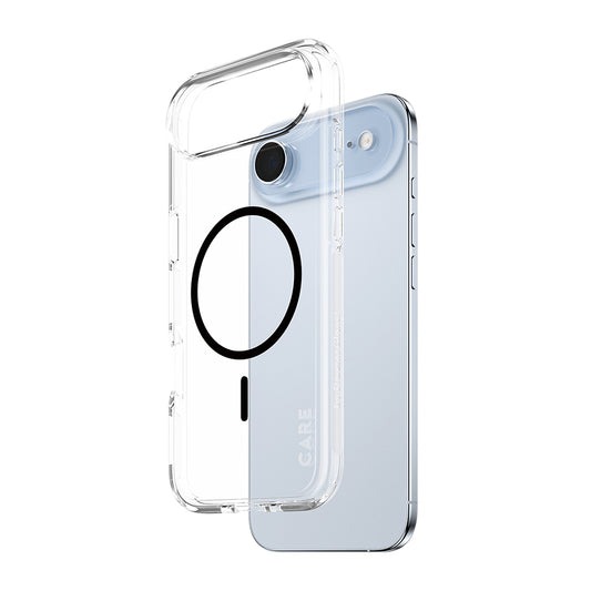 Futrola MagSafe za Apple iPhone 17 Air, PanzerGlass, Care Urban Explorer, Crna Transparentna