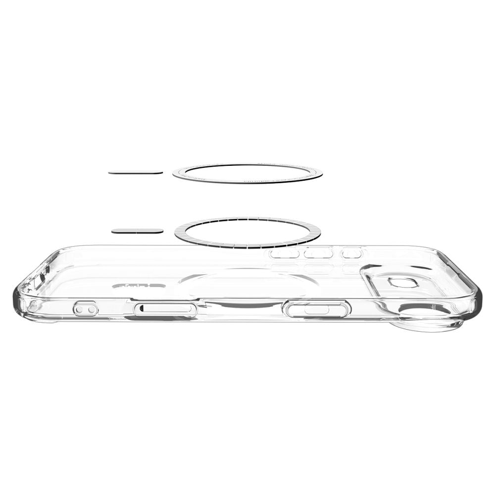 Futrola MagSafe za Apple iPhone 17 Air, Spigen, Ultra Hybrid, Zlatno Transparentna ACS10315