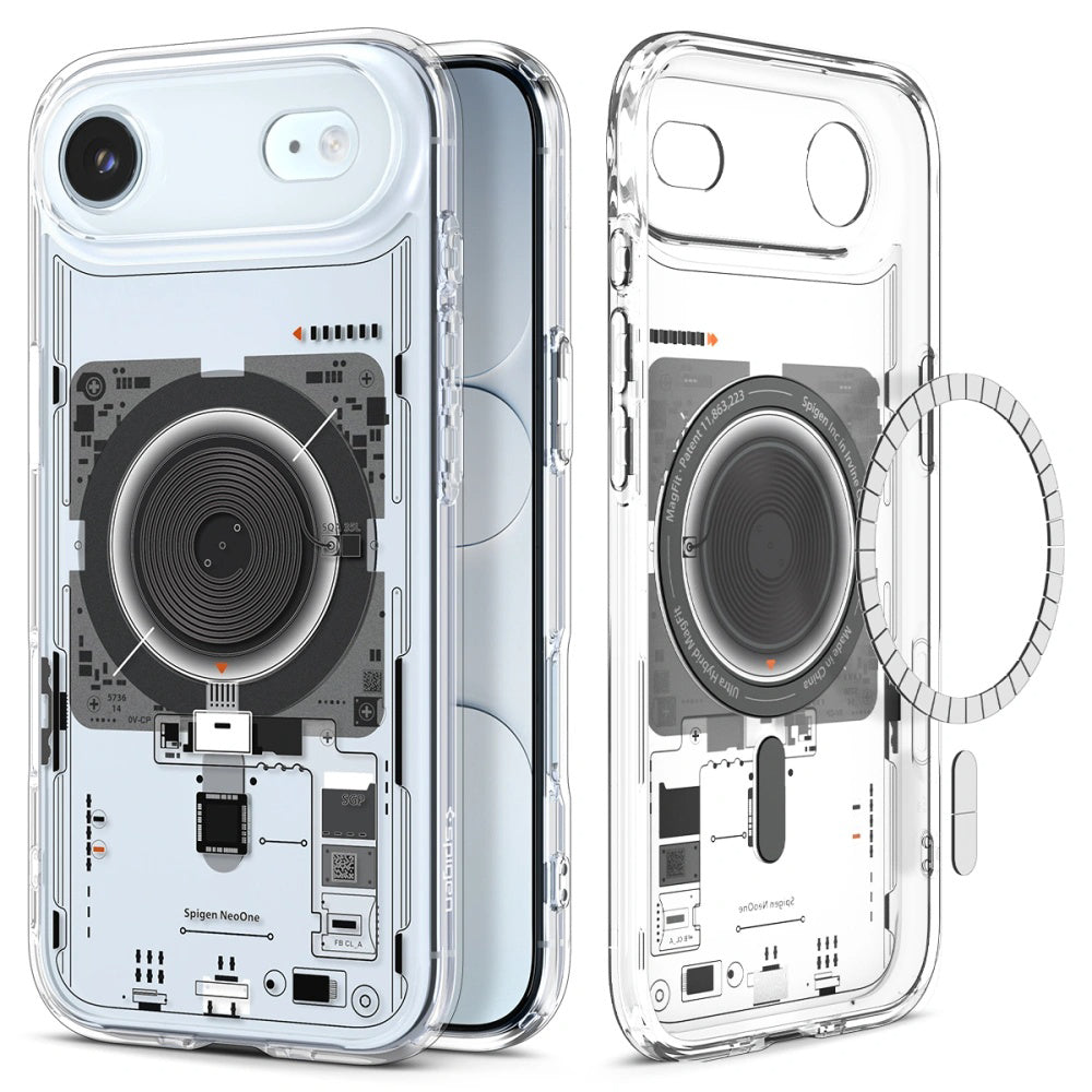 Futrola MagSafe za Apple iPhone 17 Air, Spigen, Ultra Hybrid Neo One, Transparentna ACS10321