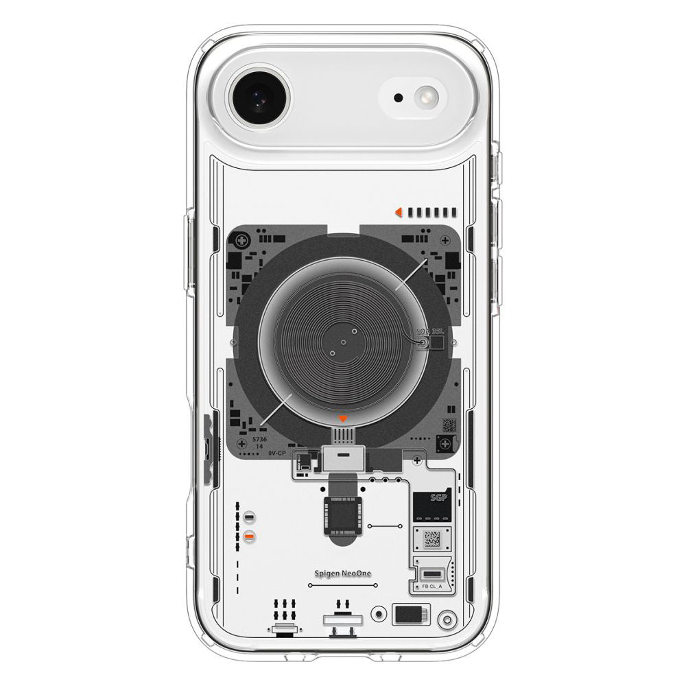 Futrola MagSafe za Apple iPhone 17 Air, Spigen, Ultra Hybrid Neo One, Transparentna ACS10321