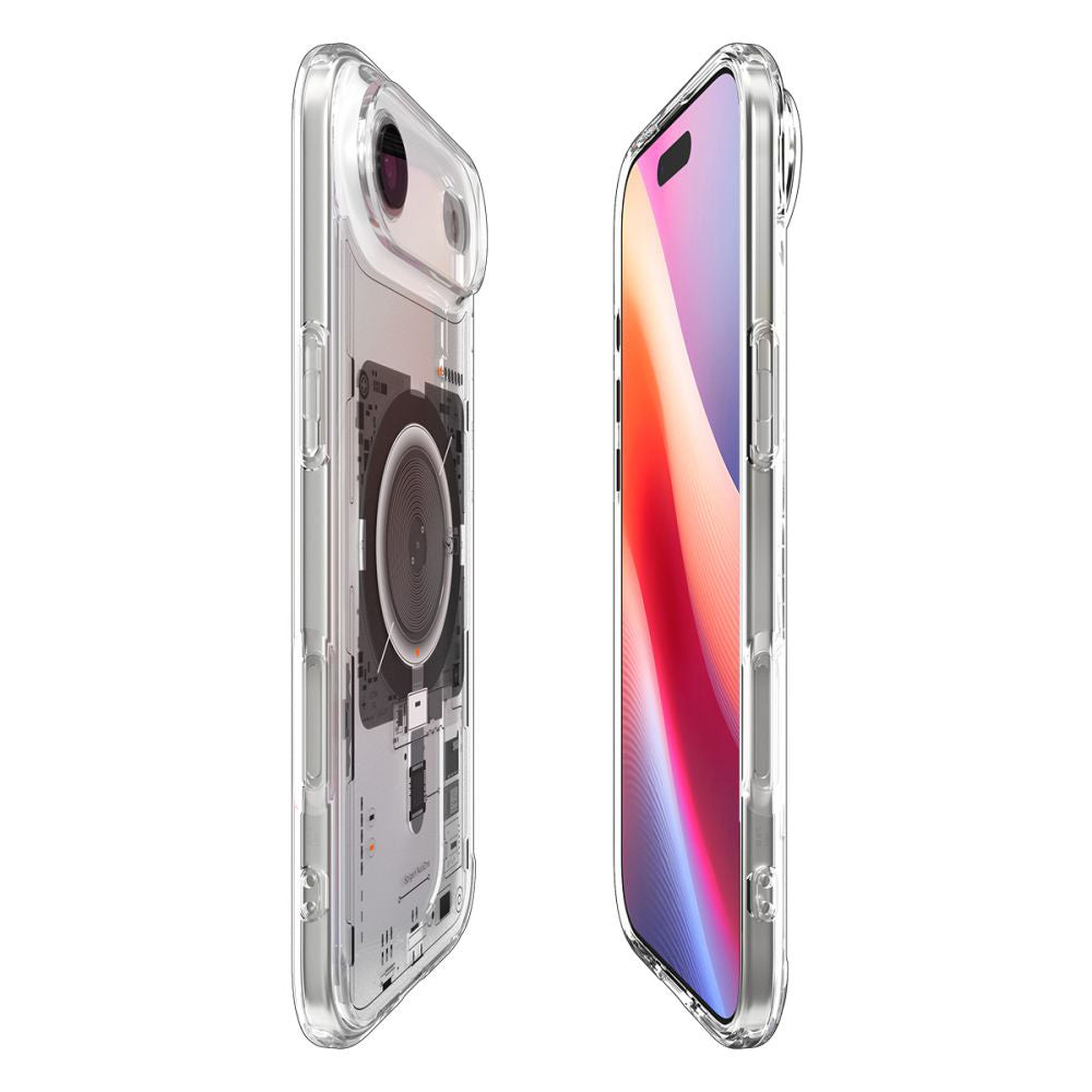 Futrola MagSafe za Apple iPhone 17 Air, Spigen, Ultra Hybrid Neo One, Transparentna ACS10321