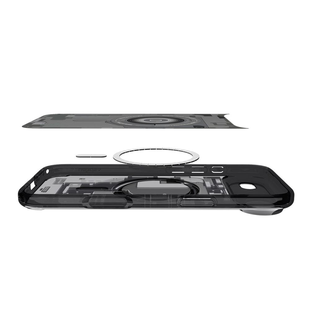 Futrola MagSafe za Apple iPhone 17 Air, Spigen, Ultra Hybrid Zero One, Crna ACS10320