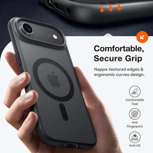 Futrola MagSafe za Apple iPhone 17 Air, Torras, Guardian, Crna