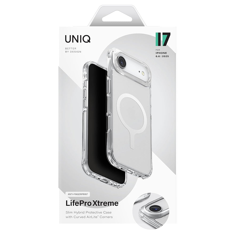 Futrola MagSafe za Apple iPhone 17 Air, UNIQ, LifePro Xtreme MagClick, Providna