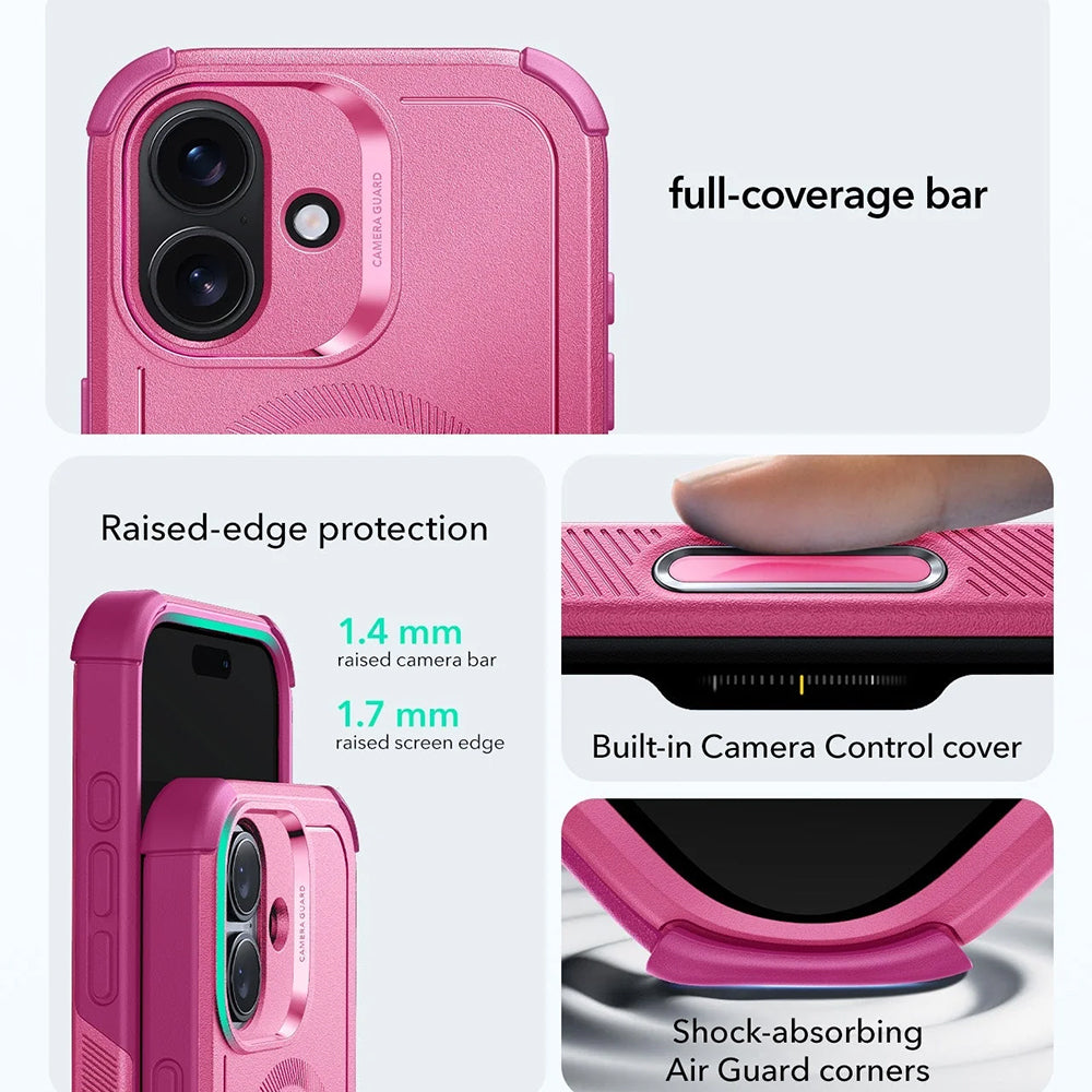 Futrola MagSafe za Apple iPhone 17, ESR, Cyber, Roze