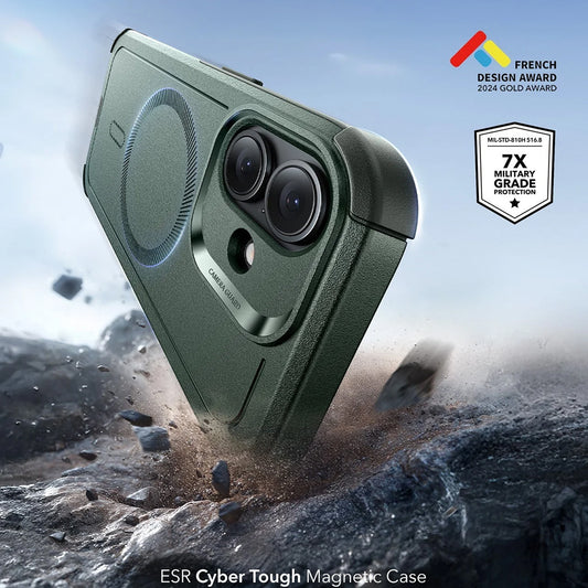 Futrola MagSafe za Apple iPhone 17, ESR, Cyber, Zelena