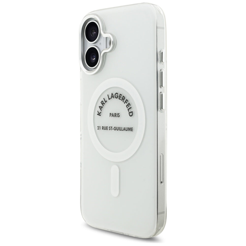 Futrola MagSafe za Apple iPhone 17, Karl Lagerfeld, IML Logo RSG, Providna