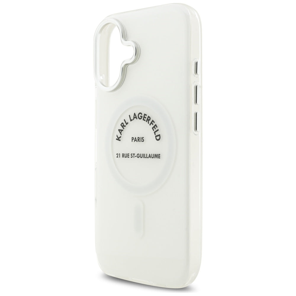 Futrola MagSafe za Apple iPhone 17, Karl Lagerfeld, IML Logo RSG, Providna