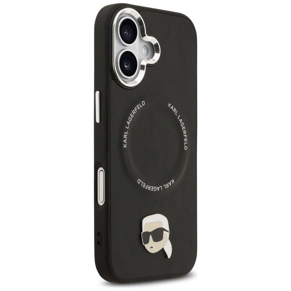 Futrola MagSafe za Apple iPhone 17, Karl Lagerfeld, Karl Pin, Crna
