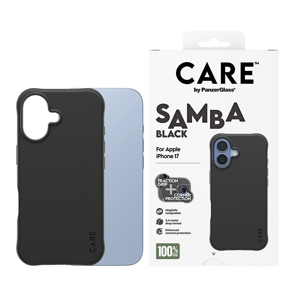 Futrola MagSafe za Apple iPhone 17, PanzerGlass, Care Fashionable, Crna