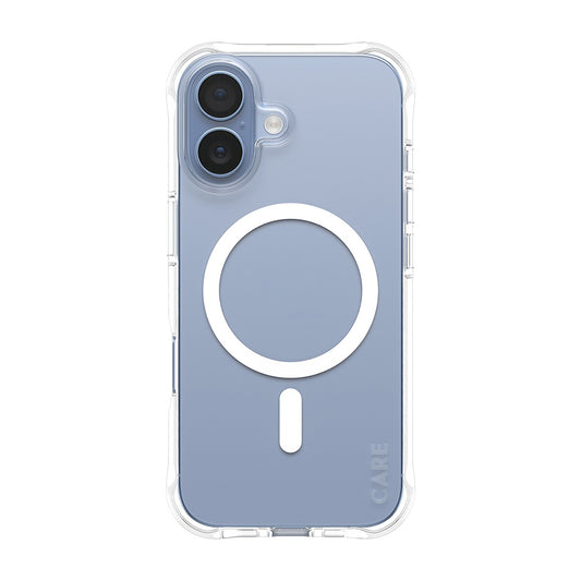 Futrola MagSafe za Apple iPhone 17, PanzerGlass, Care Fashionable, Transparentna Bela