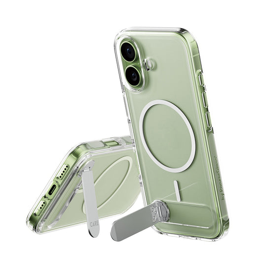 Futrola MagSafe za Apple iPhone 17, PanzerGlass, sa karakteristikom postolja, Transparentna
