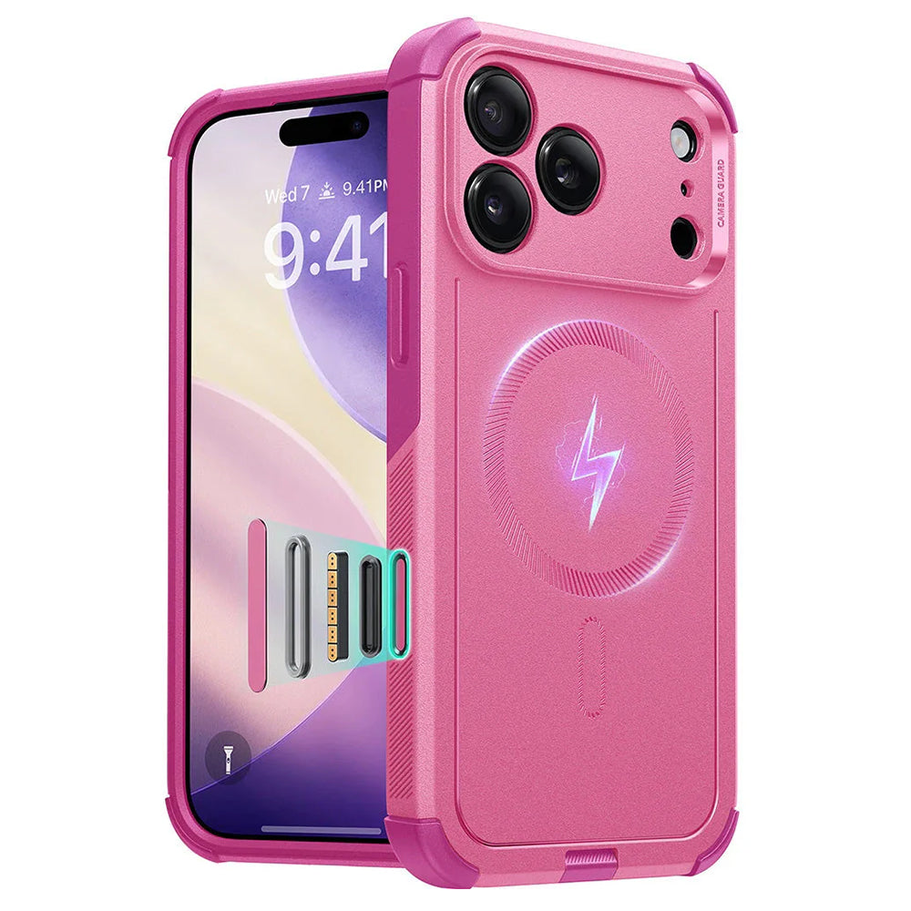 Futrola MagSafe za Apple iPhone 17 Pro, ESR, Cyber, Roze