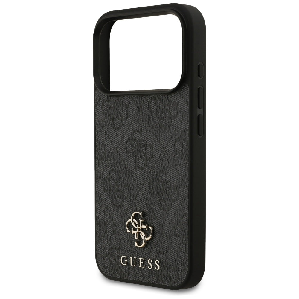 Futrola MagSafe za Apple iPhone 17 Pro, Guess, 4G Small and Classic Logo, Crna