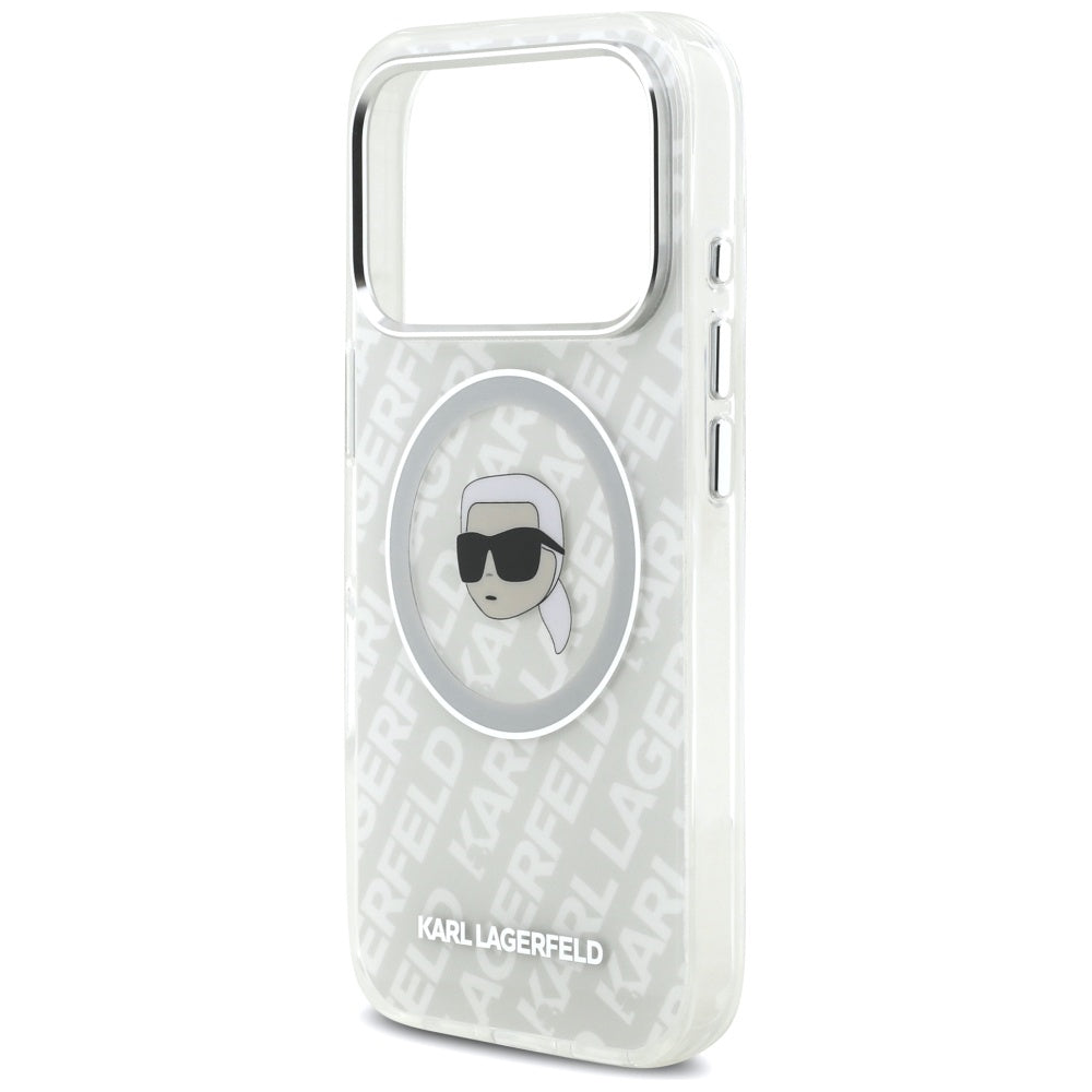 Futrola MagSafe za Apple iPhone 17 Pro, Karl Lagerfeld, IML Karl`s Head, Siva
