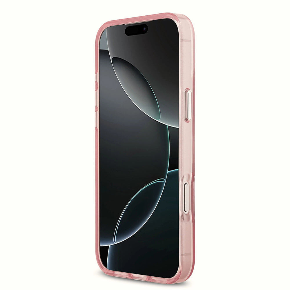 Futrola MagSafe za Apple iPhone 17 Pro, Karl Lagerfeld, IML Sketch Logo Choupette, Roze