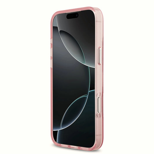 Futrola MagSafe za Apple iPhone 17 Pro, Karl Lagerfeld, IML Sketch Logo Choupette, Roze
