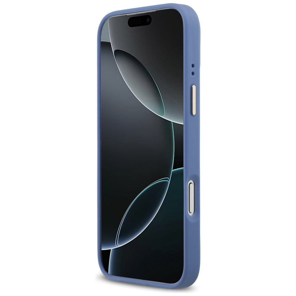 Futrola MagSafe za Apple iPhone 17 Pro Max, Guess, 4G Classic, Plava